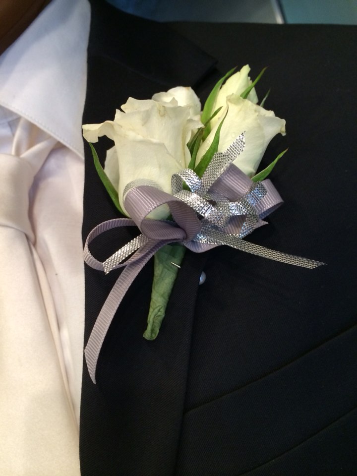2 Pcs Broche Corsage Les Amoureux Banquet Boutonnière De Couple Mariage